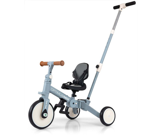 Dětská tříkolka Optimus Max 5v1 denim