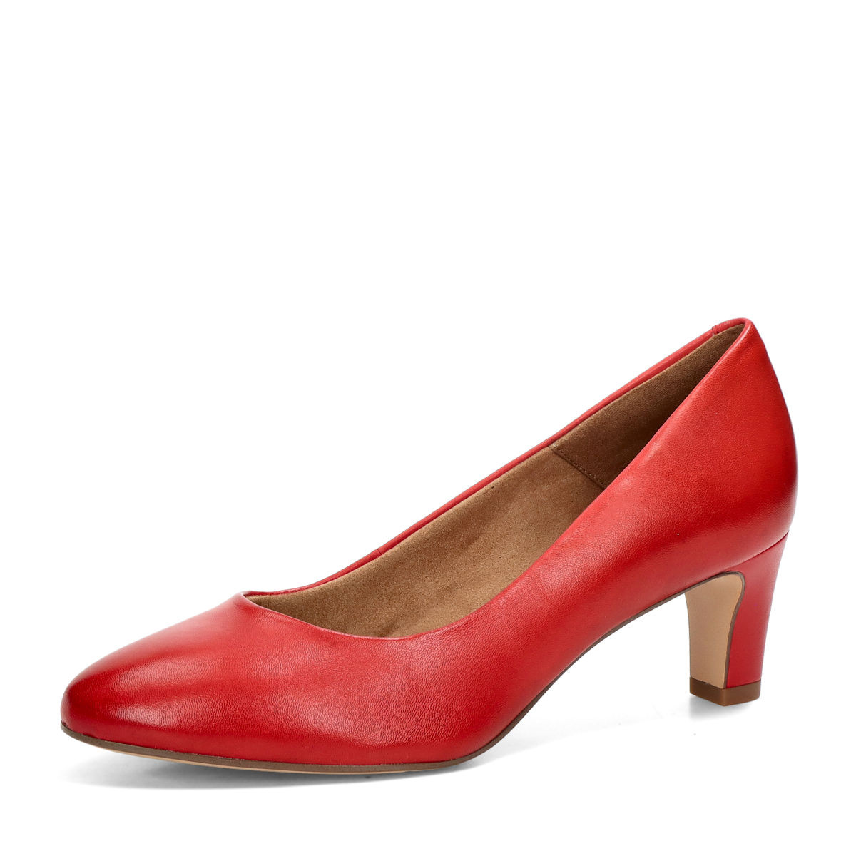 Tamaris dámské komfortní lodičky - červené - 35