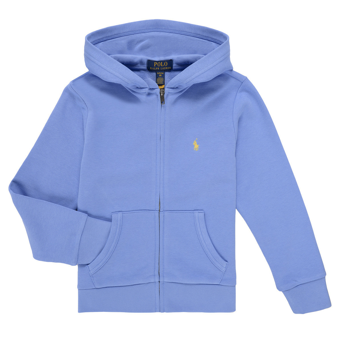 Polo Ralph Lauren  LS FZ HOOD-KNIT SHIRTS-SWEATSHIRT  Modrá