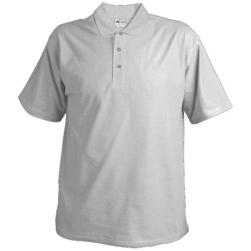 Pánská pique polokošile Xfer 220 - šedá, S