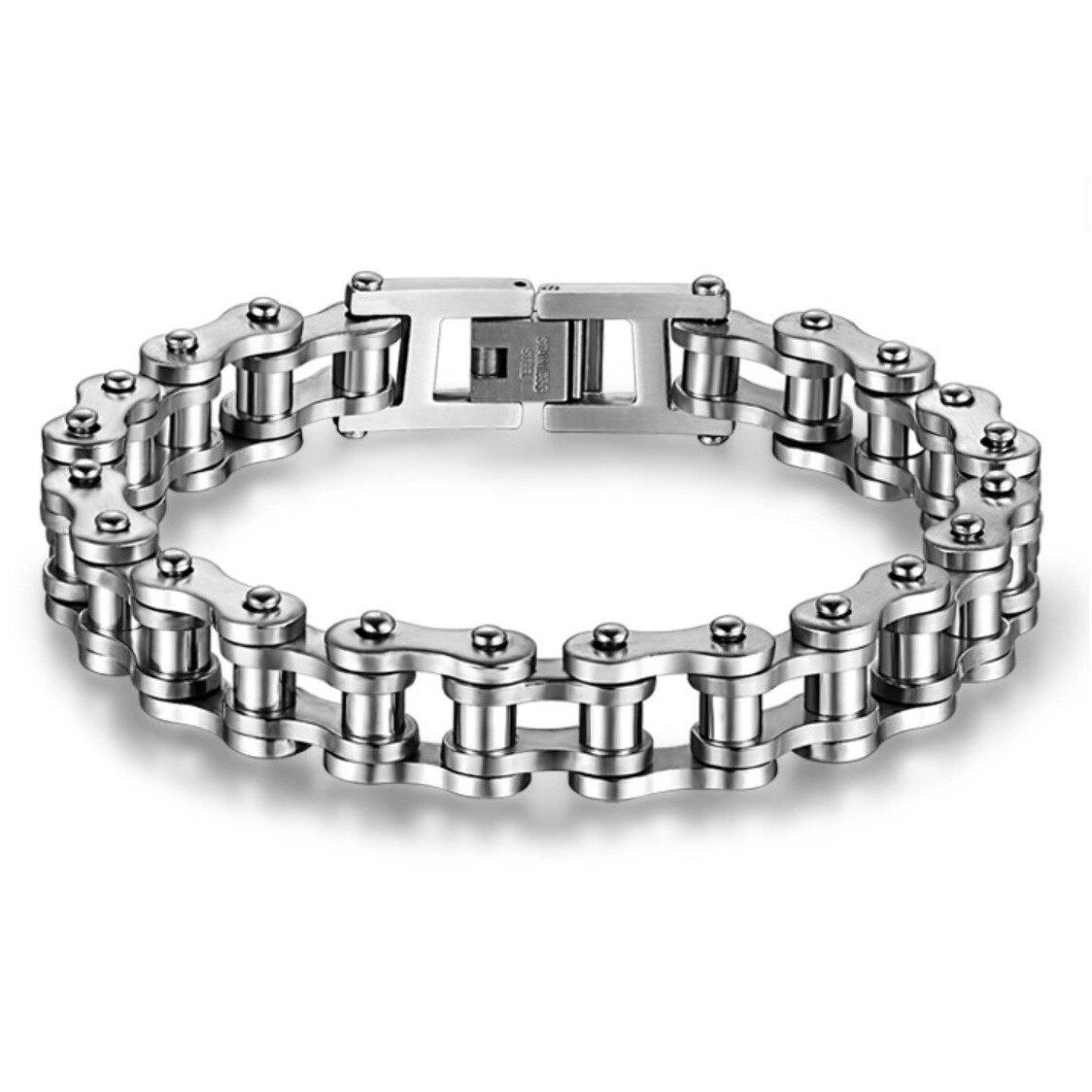 Moto náramek Gaira 30024 - stříbrný