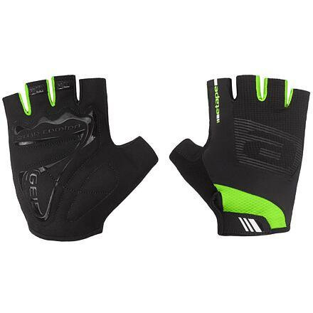 Etape Garda cyklistické rukavice černá-zelená
