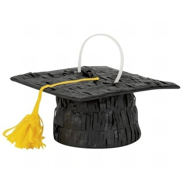 Piňata promoční čepice 19 x 19 cm