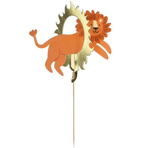 Zápich na dort Lev 1 ks