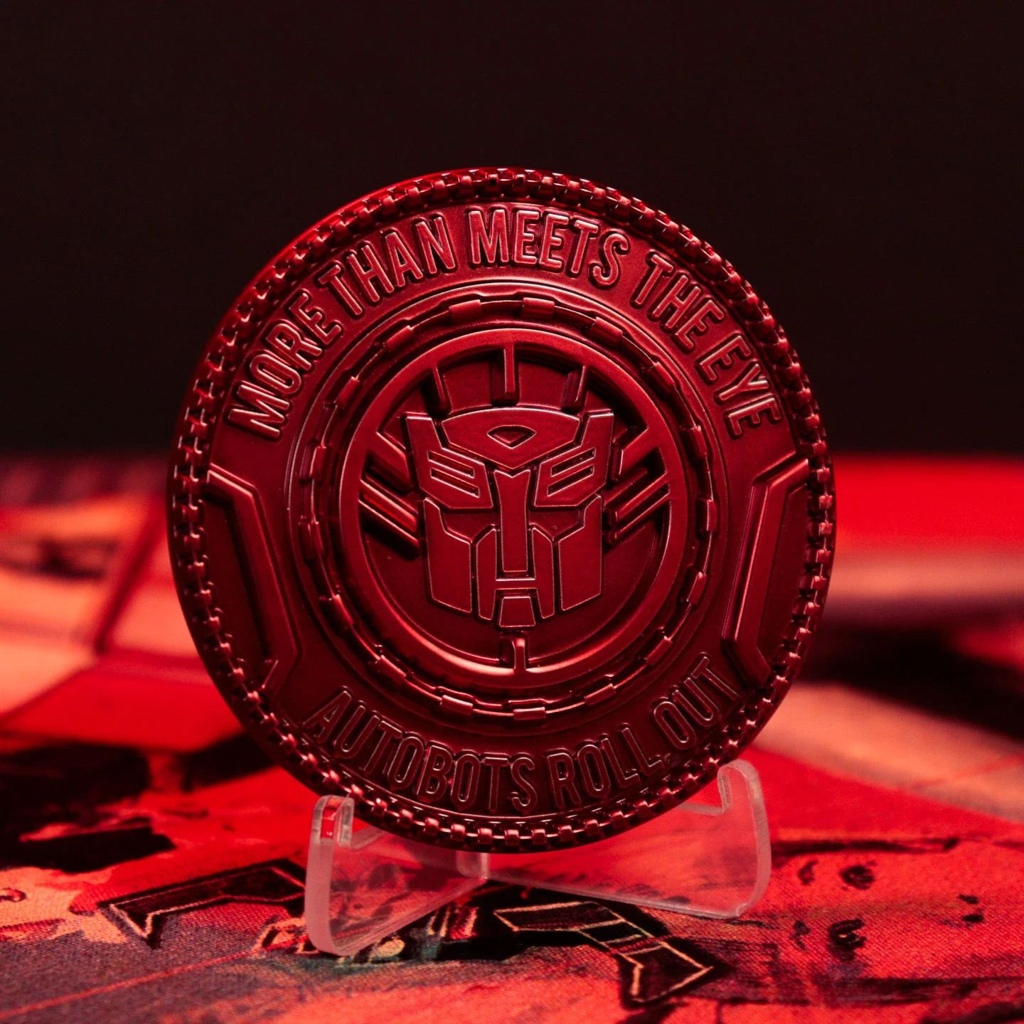 FaNaTtik | Transformers - Medallion (Limited Edition) 40th Anniversary Autobot