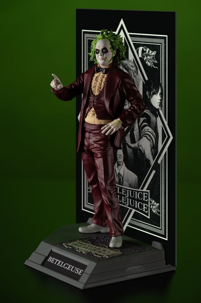 McFarlane | Beetlejuice Beetlejuice - sběratelská figurka Beetlejuice (Movie Maniacs) 17 cm