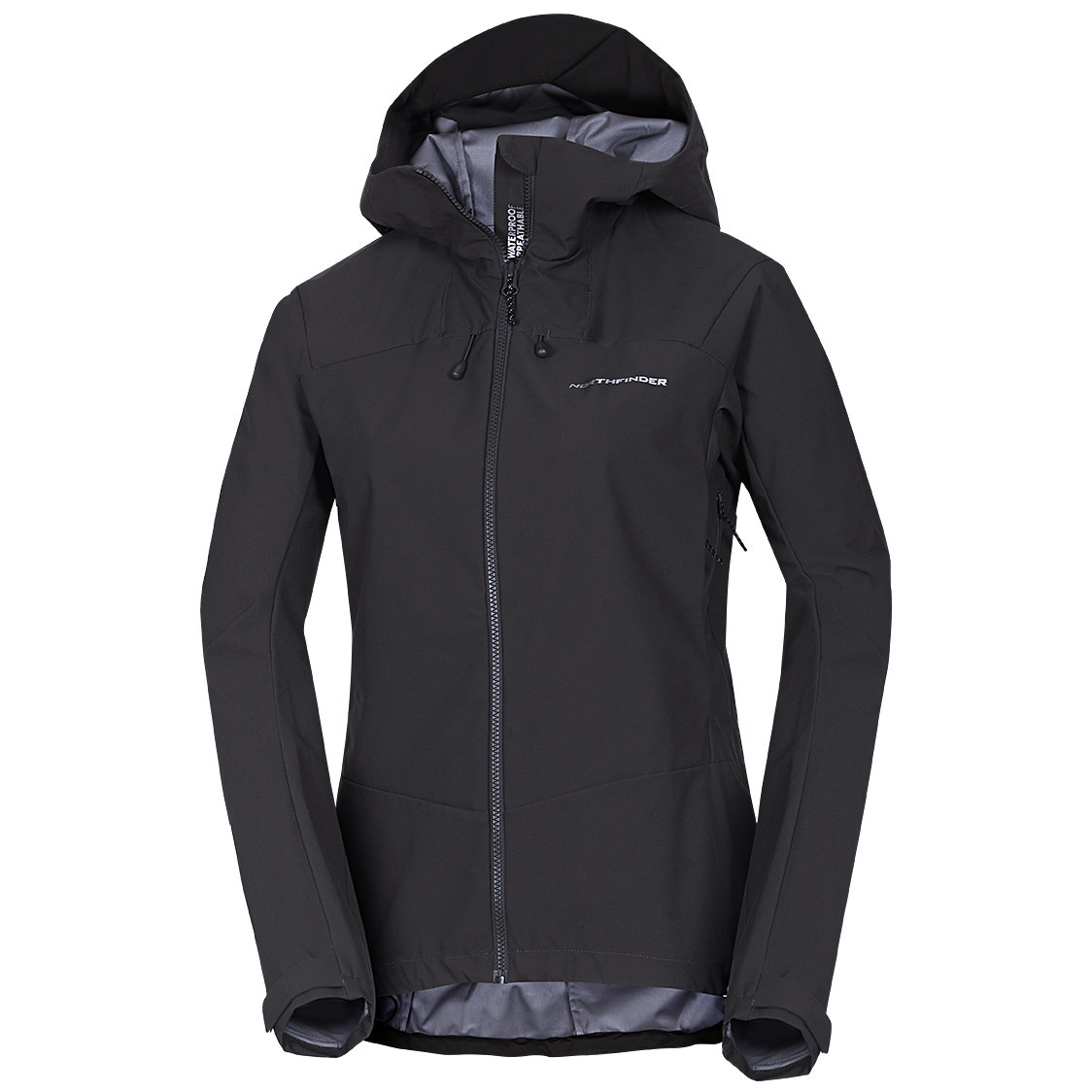 Dámská softshellová bunda Northfinder Trisha Velikost: S / Barva: černá