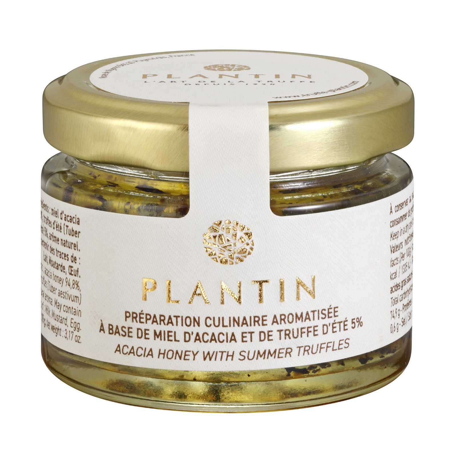 Akáciový med 90 g, letní lanýž, PLANTIN