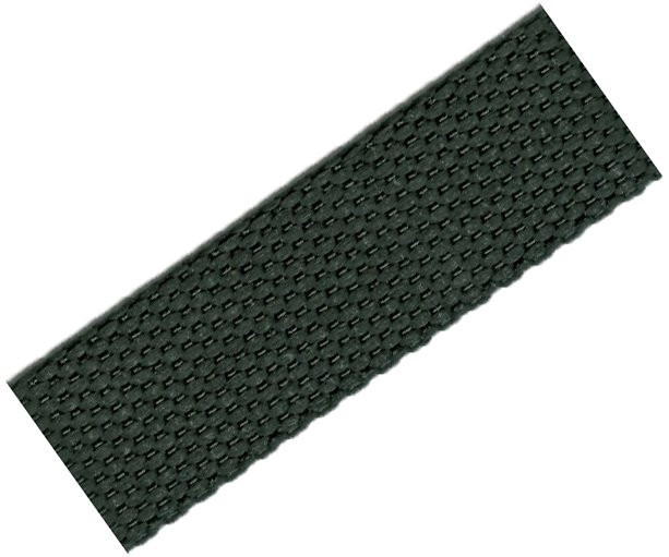 Popruh polypropylen černý - 10/2,1mm