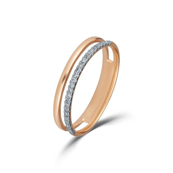 Prsten s brilianty 524-436-0454 53-1.95g