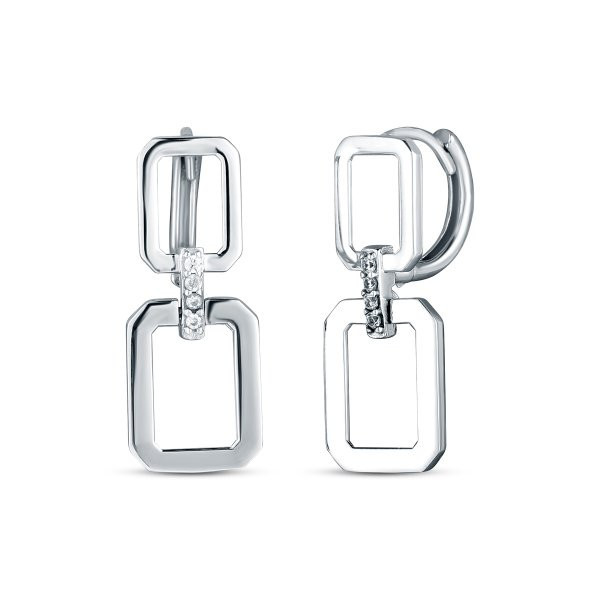 Náušnice se syntetickými kameny 336-588-000274 2.25g