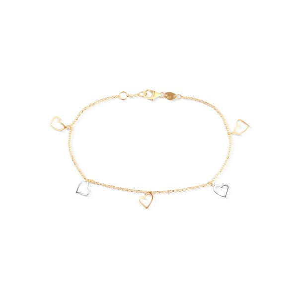 Náramek bez kamenů / řetízkový 261-087-002473 1.20g