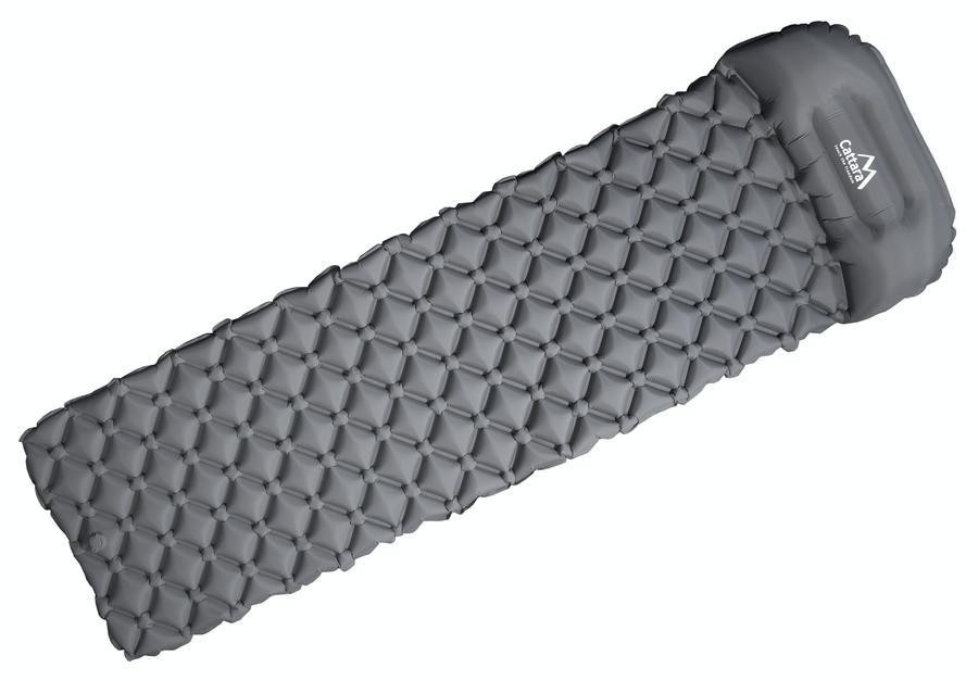 Cattara Karimatka nafukovací CRYSTAL 195x58x5cm šedá 8591686133301
