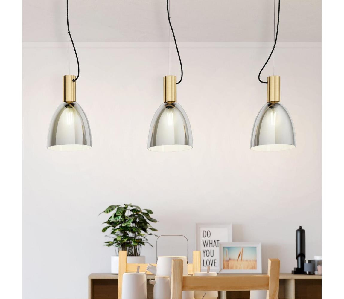 Eglo Eglo 99314 - Lustr na lanku LEBALIO 3xE27/40W/230V