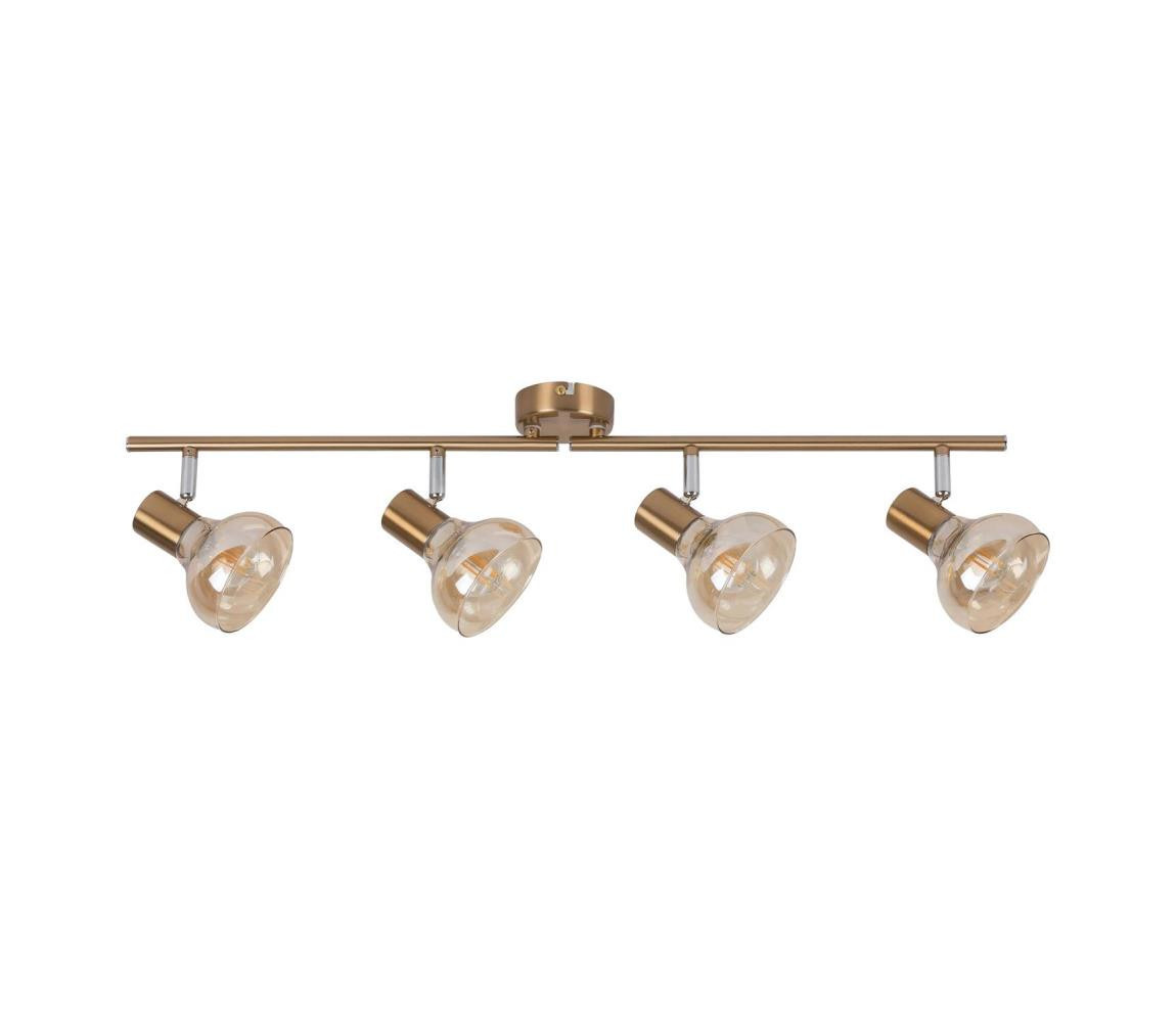 Rabalux Rabalux 5550 - Bodové svítidlo HOLLY 4xE14/40W/230V zlatá