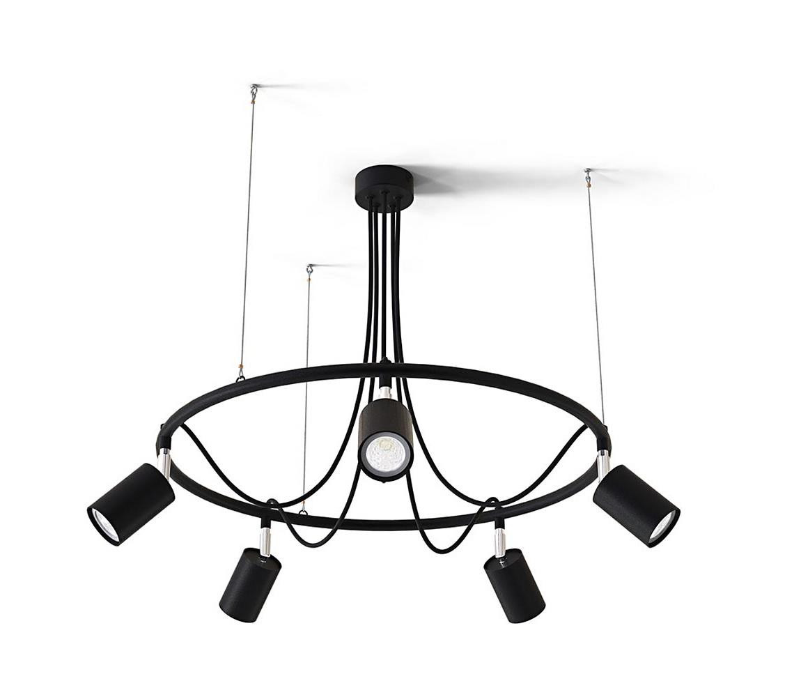 Lustr na tyči GLEIZ 5xGU10/35W/230V