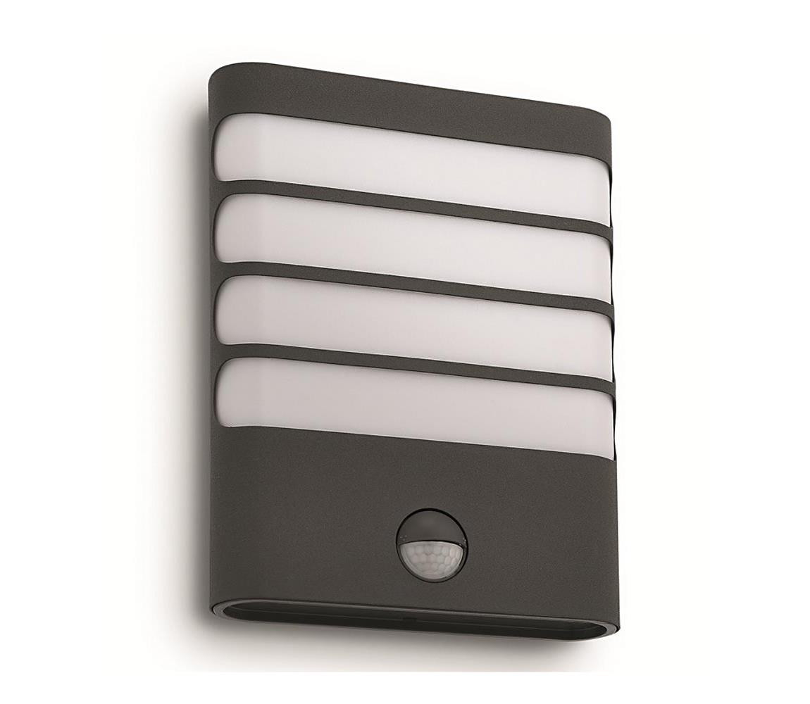 Philips Philips 17274/93/16-LED Venkovní svítidlo se senzorem RACCOON 1xLED/3W/230V IP44