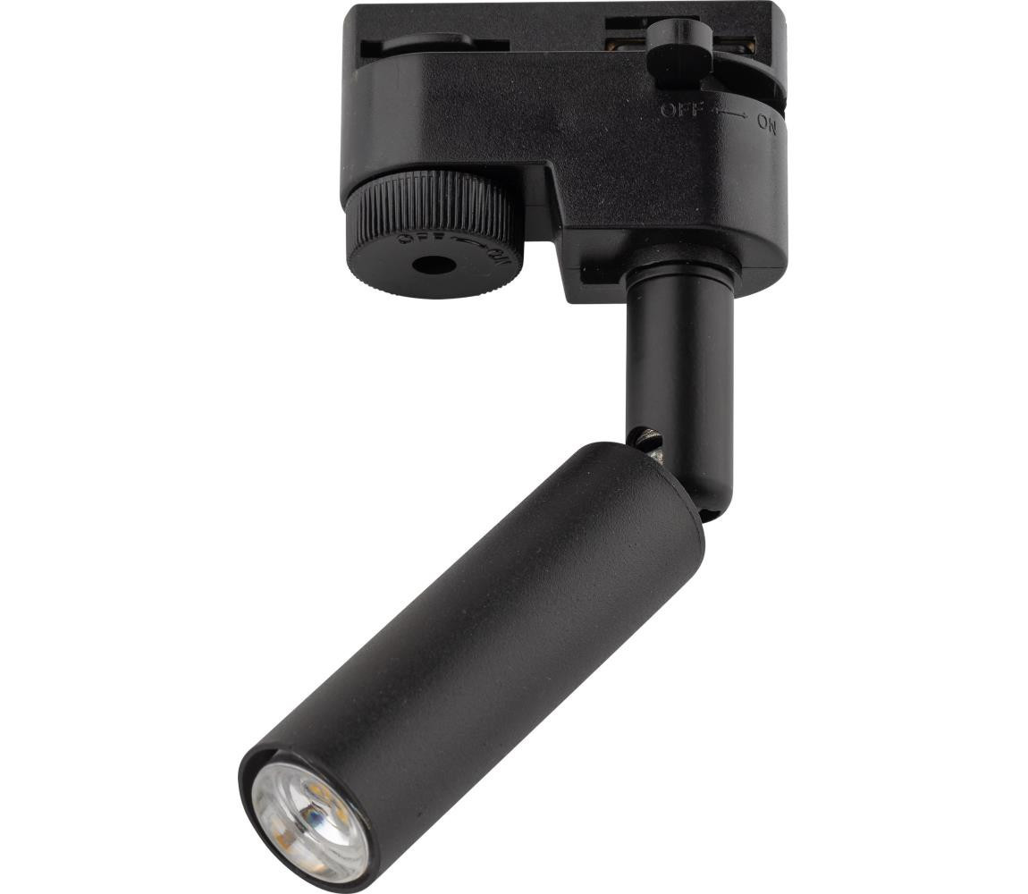 LED Bodové svítidlo do lištového systému LAGOS 1xG9/3W/230V černá