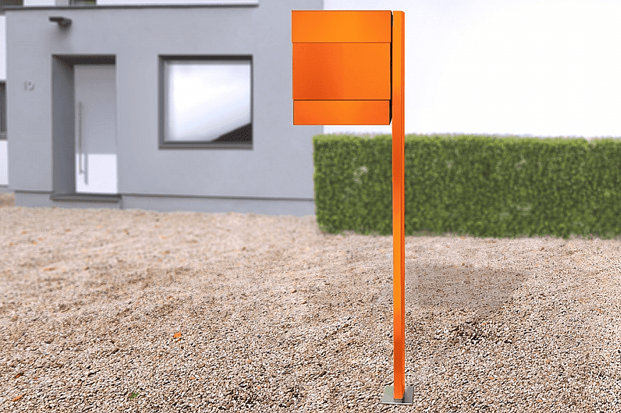 Radius design cologne Schránka na dopisy RADIUS DESIGN (LETTERMANN 5 STANDING orange 566A) oranžová
