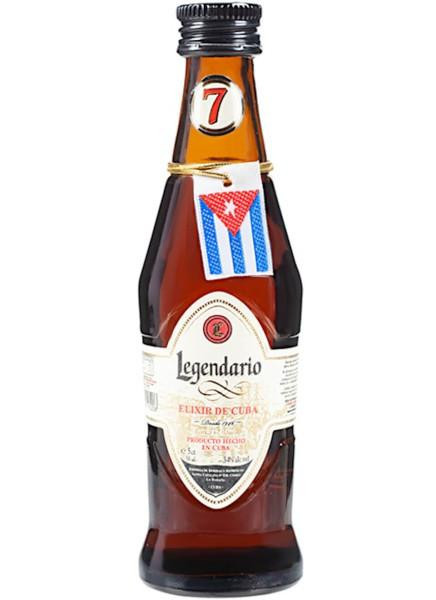 Ron Legendario Legendario Elixir de Cuba 34% 0,05l