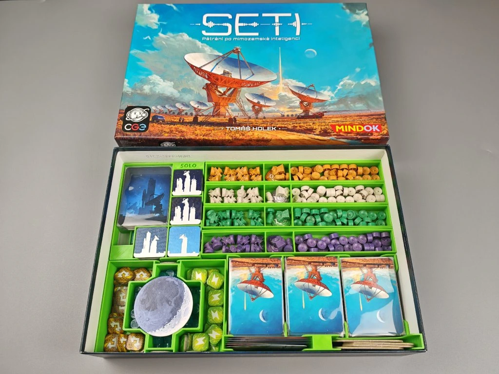 inserty.cz Insert: SETI: Pátrání po mimozemské inteligenci (černý, 0072)