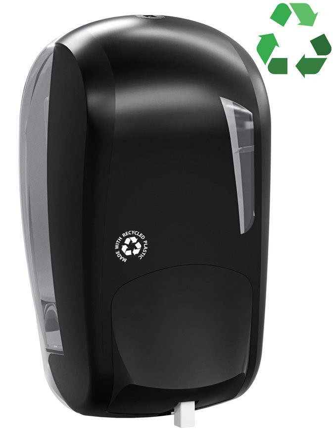 MARPLAST SKIN dávkovač pěnového mýdla 500ml, ABS, černá mat