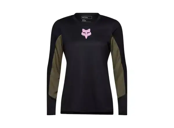 Fox Defend Park dámský dres dlouhý rukáv Black vel. M