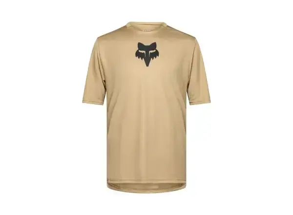 Fox Ranger Fox Head pánský dres krátký rukáv Sand vel. M