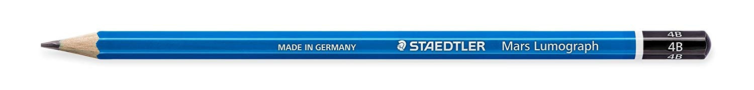 Staedtler Staedtler, Mars Lumograph, grafitová tužka, kusová, 1 ks Tvrdost tužek: 4B