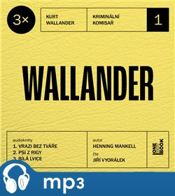 3x Wallander #1, mp3 - Henning Mankell