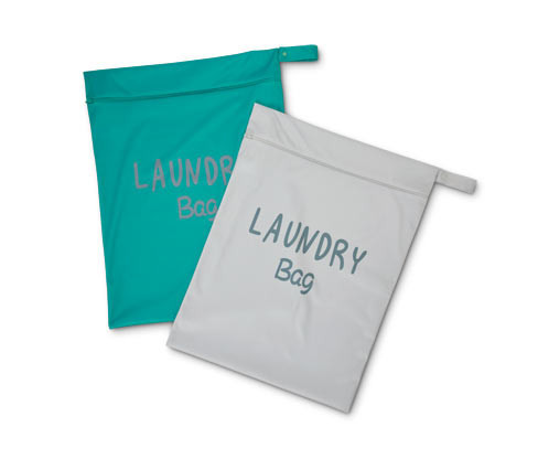 Tchibo - Cestovní pytle na špinavé prádlo - barva: šedá