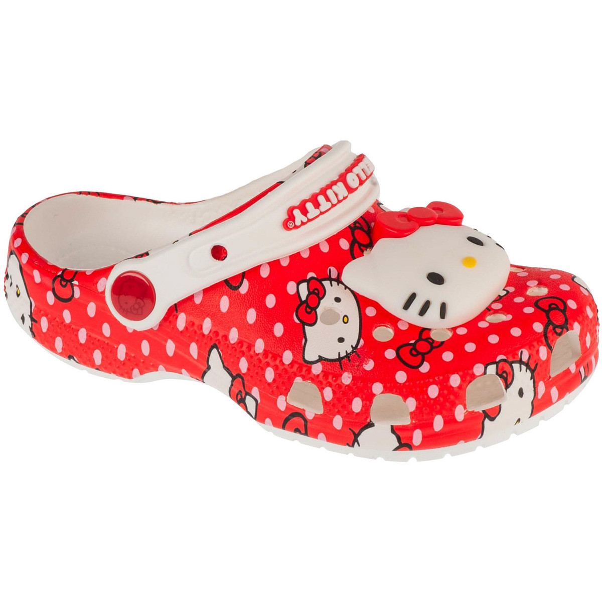 Crocs  Classic Hello Kitty Red Clog K  Červená