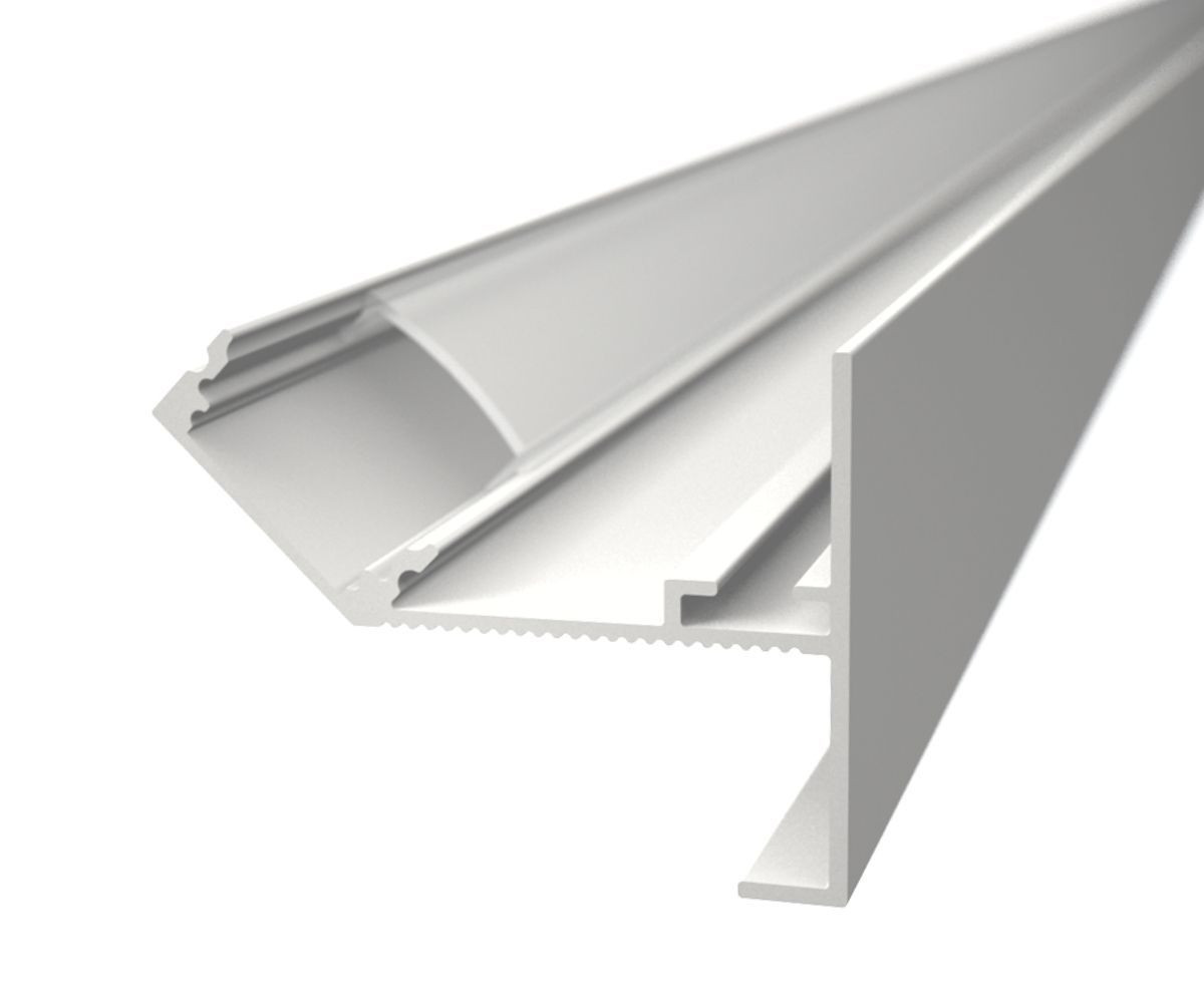 LED Solution Vestavný profil do SDK pro LED pásky V15 bílý Vyberte variantu a délku: Profil bez difuzoru 1m LP501W-1M