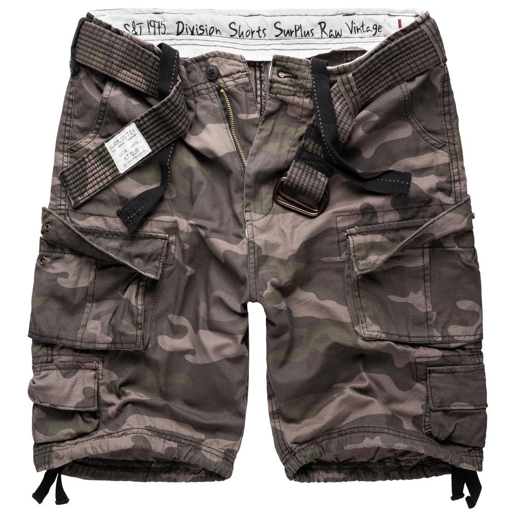 Kraťasy Division Short - blackcamo, 6XL