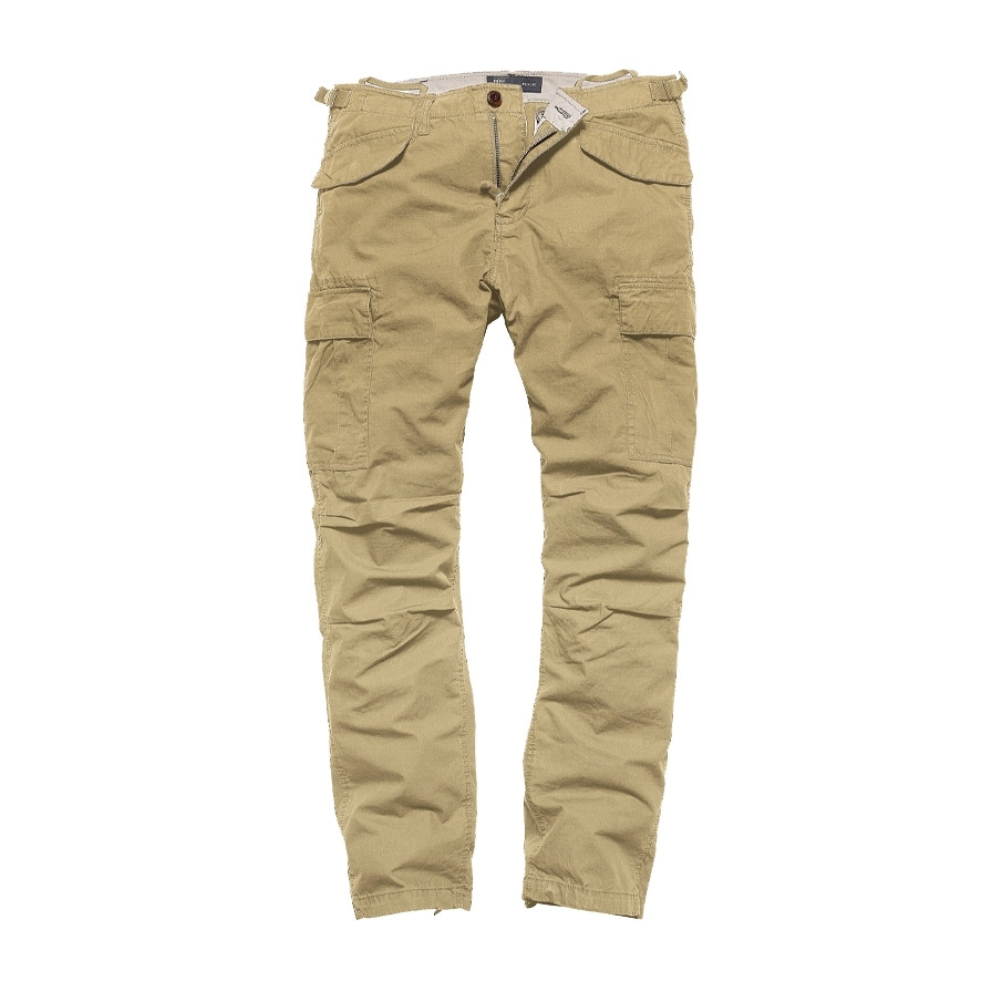Kalhoty Vintage Industries Miller M65 - coyote, 33
