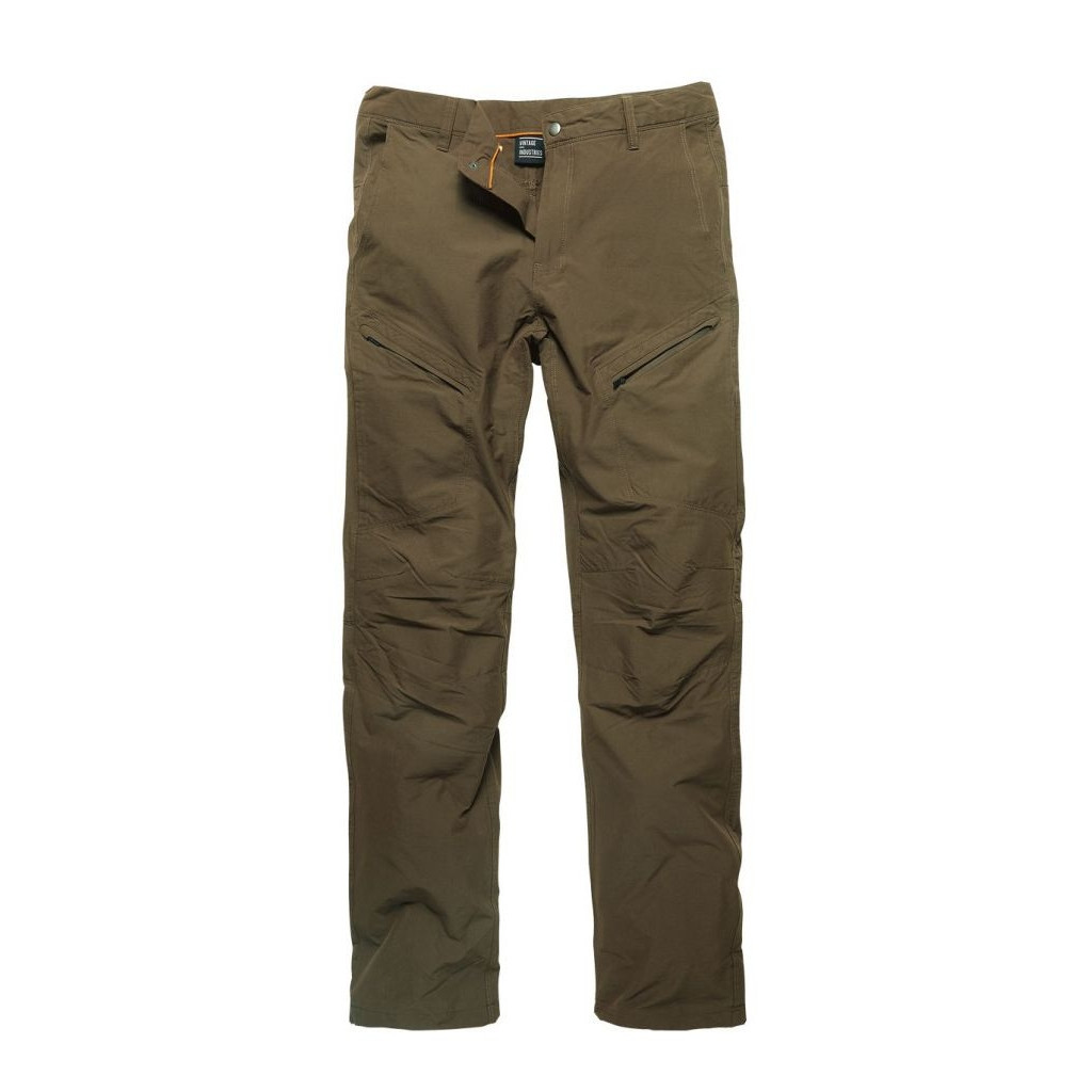 Kalhoty Vintage Industries Averil - hnědé, 34