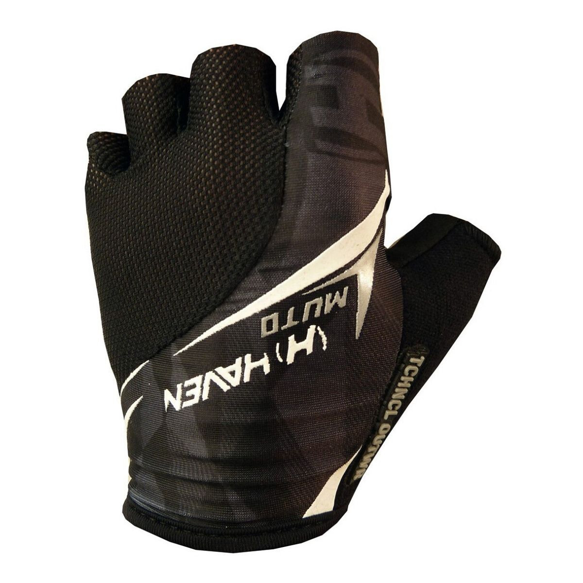 Rukavice Haven Muto - černé-bílé, L