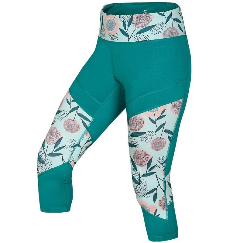 Ocun Dámské 3/4 legíny Ocun Rhea Green porcelain