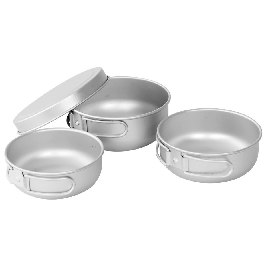 Sada nádobí Easy Camp Adventure Ultra Light Cook Set Barva: stříbrná