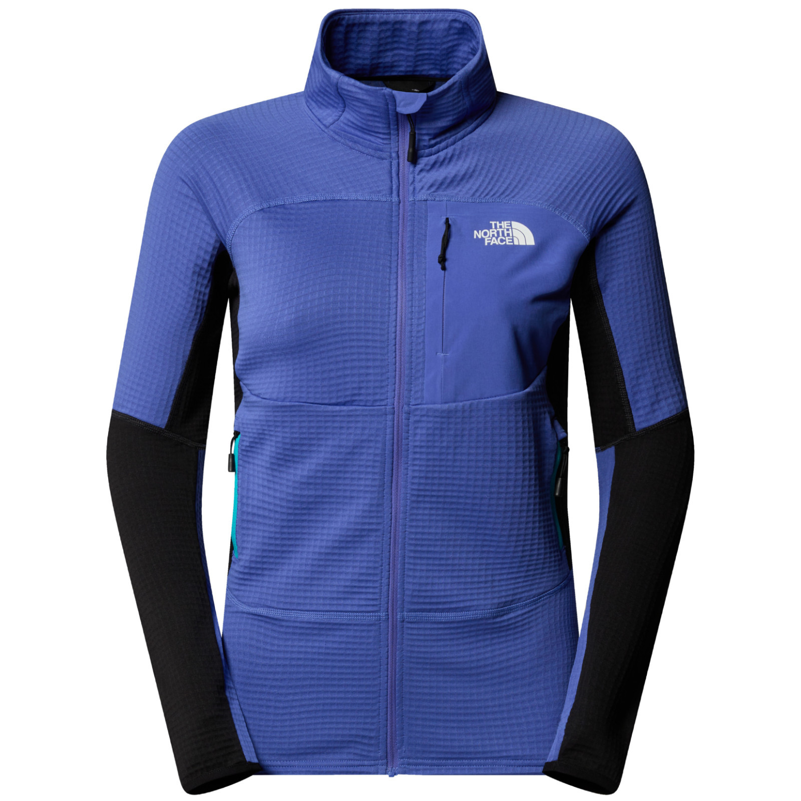 Dámská funkční mikina The North Face Stormgap Powergrid Jacket Velikost: S / Barva: modrá/černá