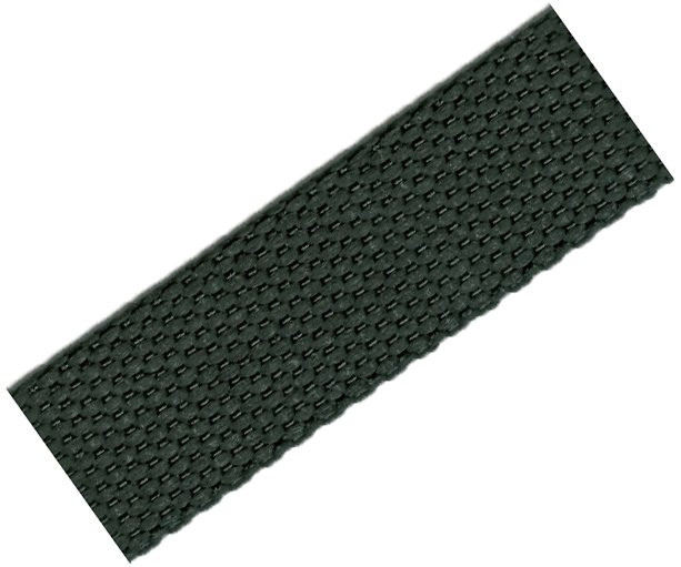 Popruh polypropylen černý - 40/2,1mm