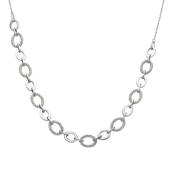 Náhrdelník se syntetickými kameny 376-573-000065 6.65g