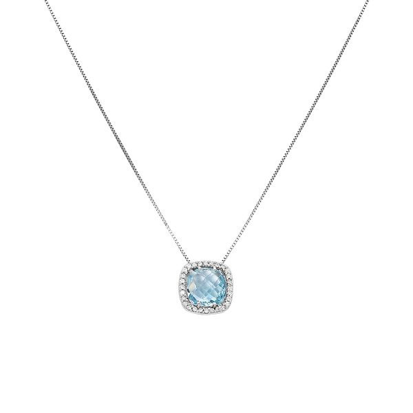 Náhrdelník se syntetickými kameny 376-115-001813 2.60g