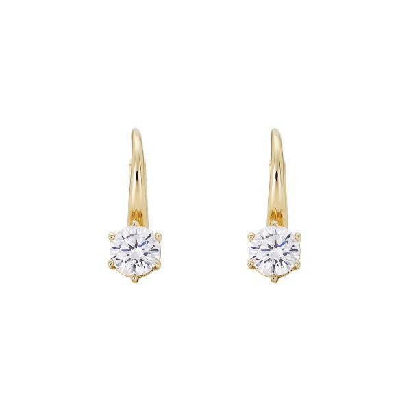 Náušnice se syntetickými kameny 236-185-005397 2.30g