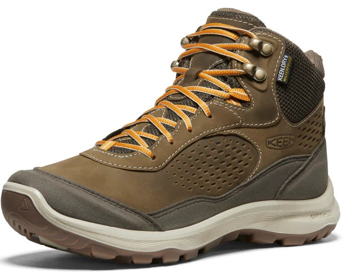 Keen TERRADORA EXPLORER MID WP WOMEN canteen/curry Velikost: 37,5