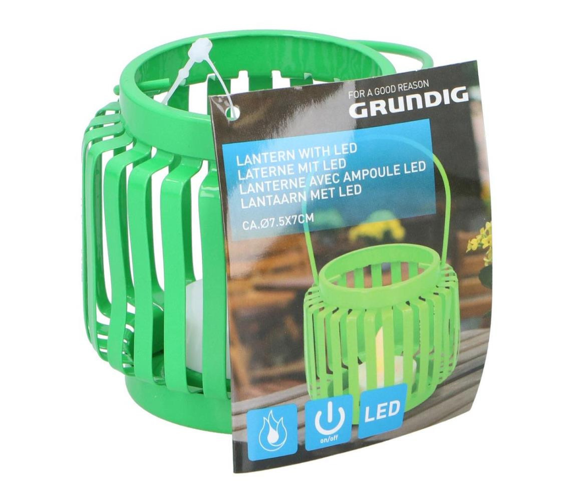 Grundig Grundig - LED Lucerna LED/1xCR2032 zelená