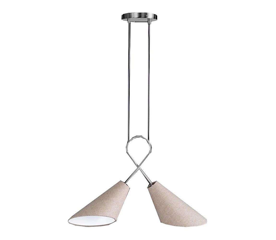 Fischer & Honsel Fischer & Honsel 65170 - Lustr na lanku SAGA 2xE27/12W/230V