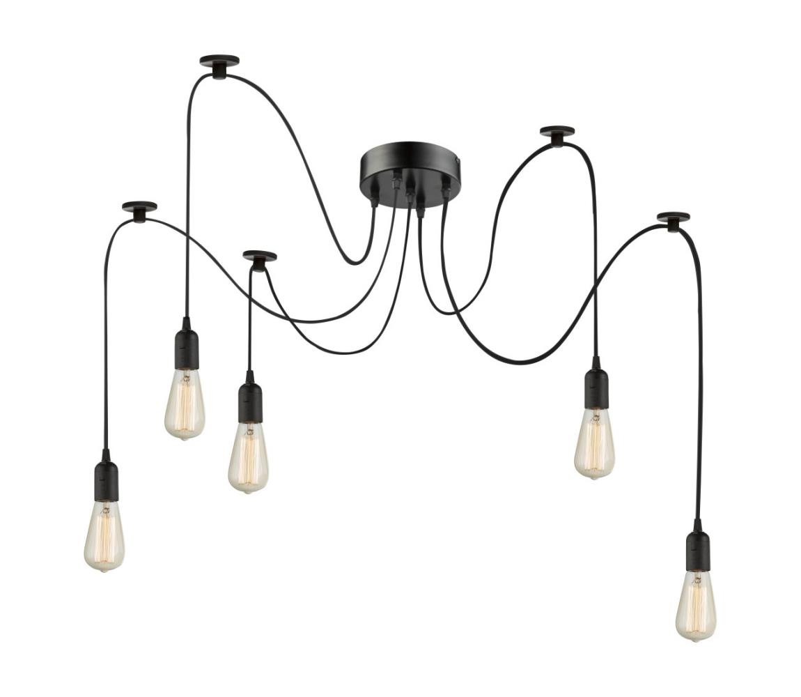 Globo Globo A110-5 - Závěsné osvětlení MARACANA 5xE27/60W/230V