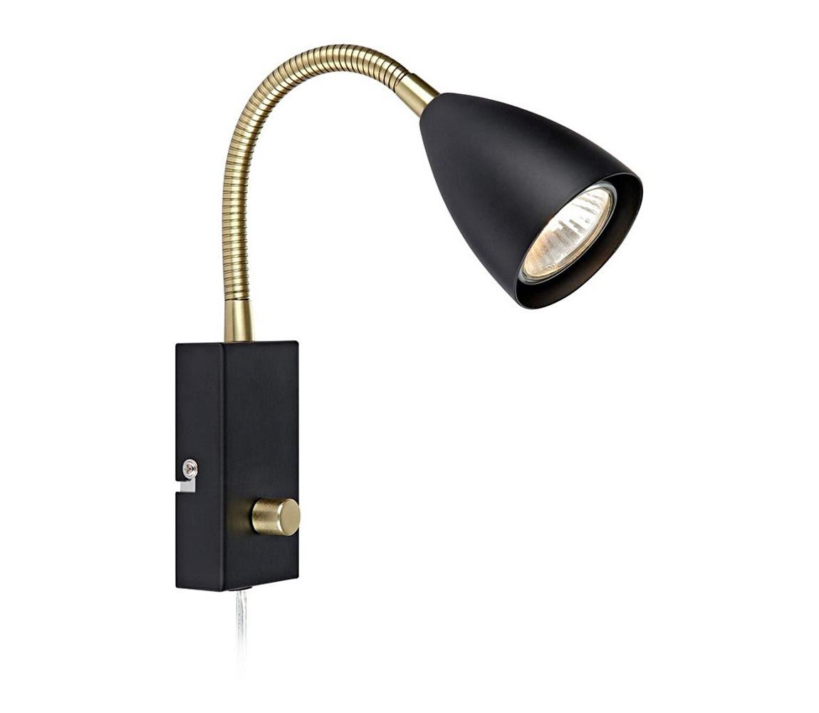 Markslöjd Markslöjd 106589 - Stmívatelné nástěnné svítidlo CIRO 1xGU10/7W/230V černá
