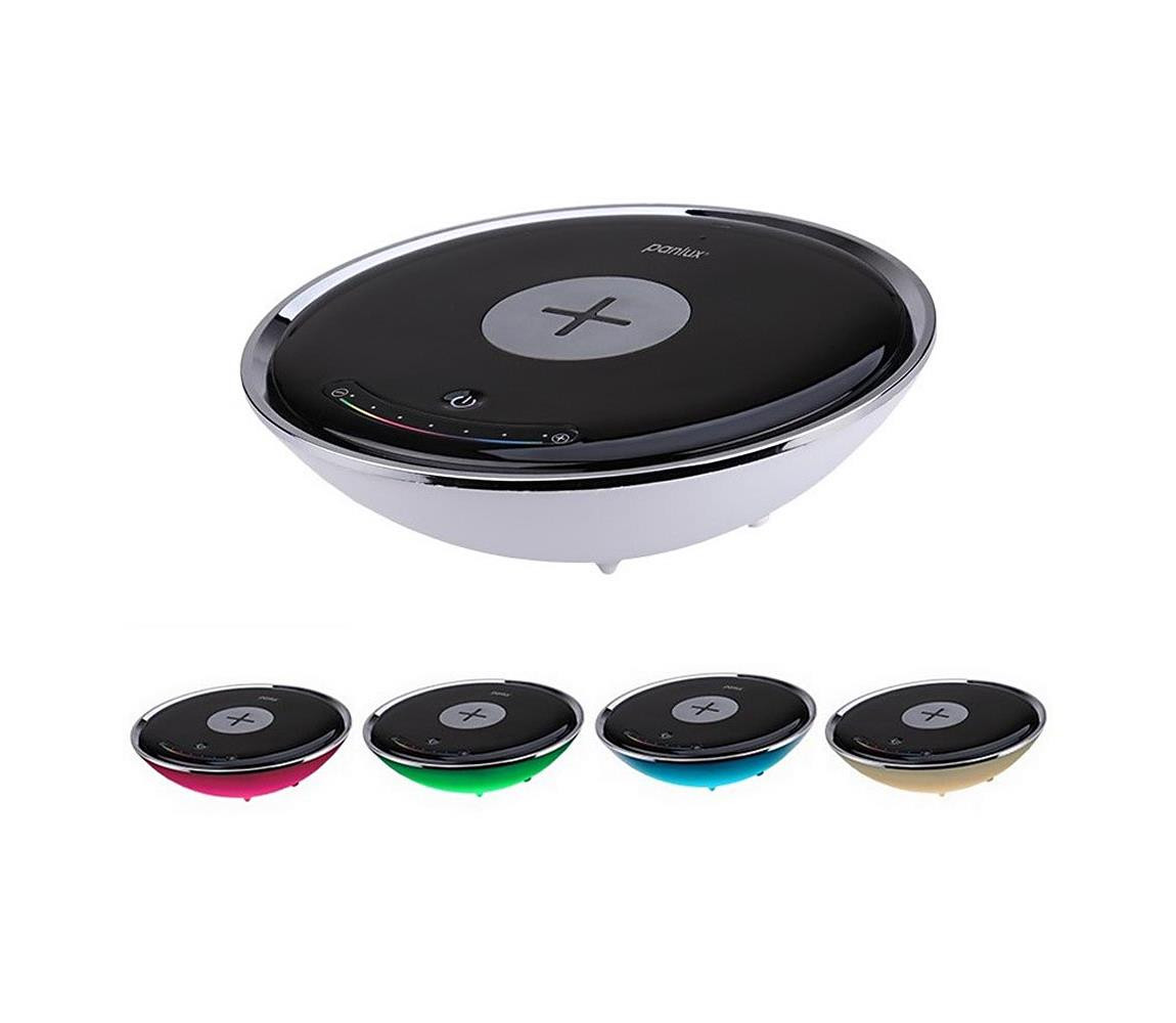 LED RGB Stolní lampa s bezdrátovým nabíjením LED/10W/230V